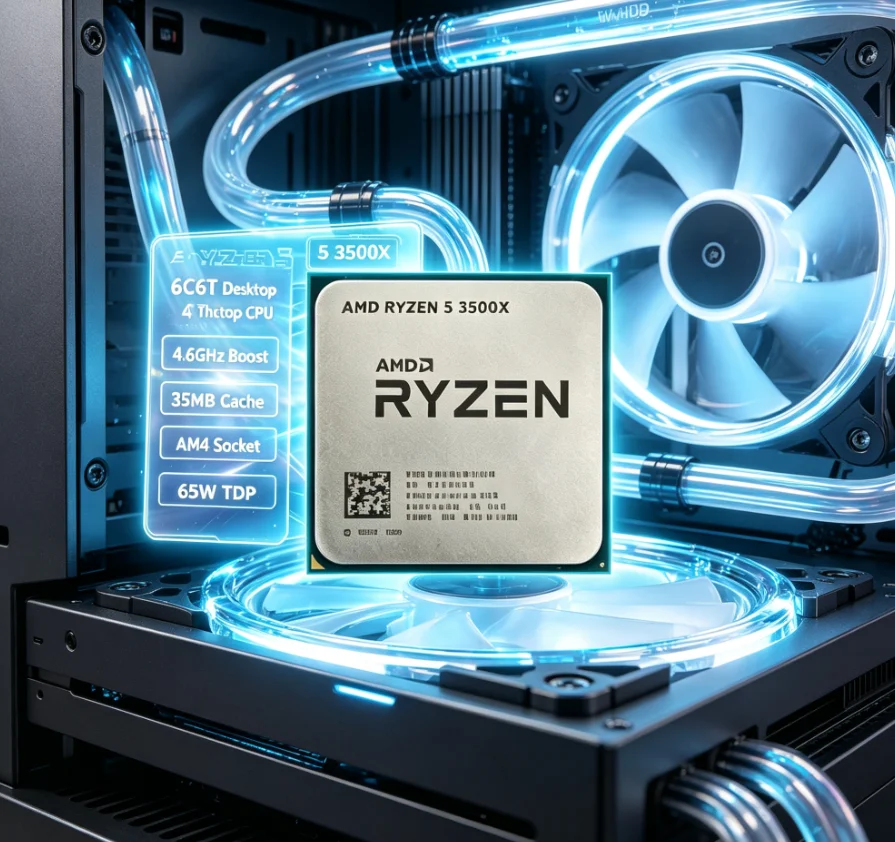 AMD Ryzen 5 3500X AM4 Desktop  - Amd Cpu Ryzen 5 review and price