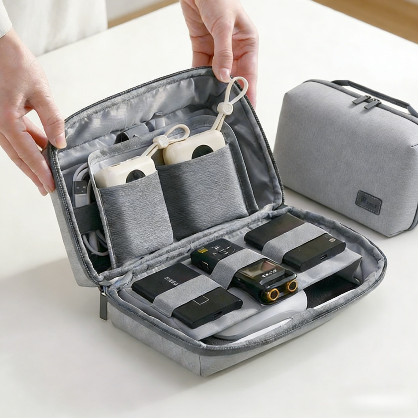 1Pc Electronics Organizer Trav - Tech Accessories Organizer Pouch review and price