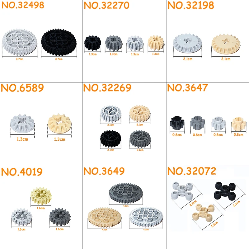 MOC Technical Parts Gear Bulk  - Tech Accessories Brands review and price