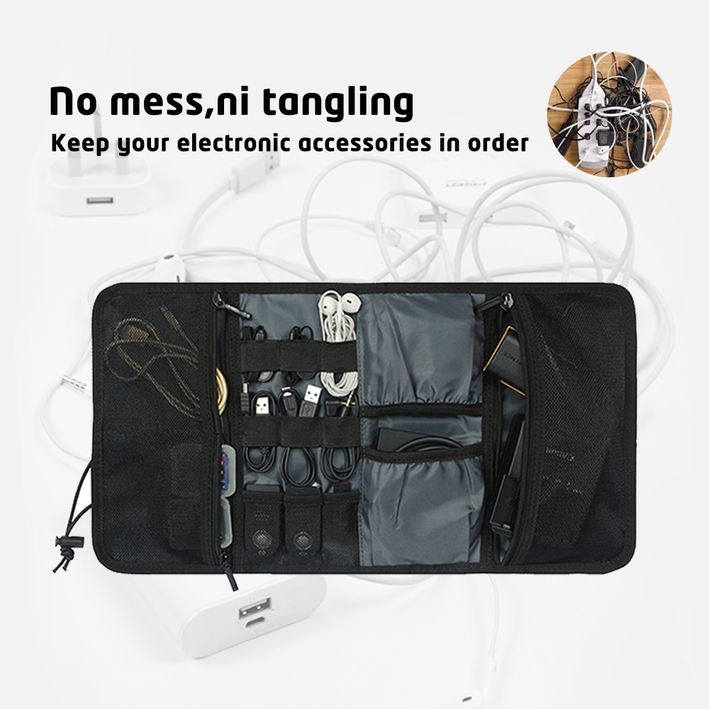 Home Cable Organizer Pouch | R - Tech Accessories Organizer Pouch review and price