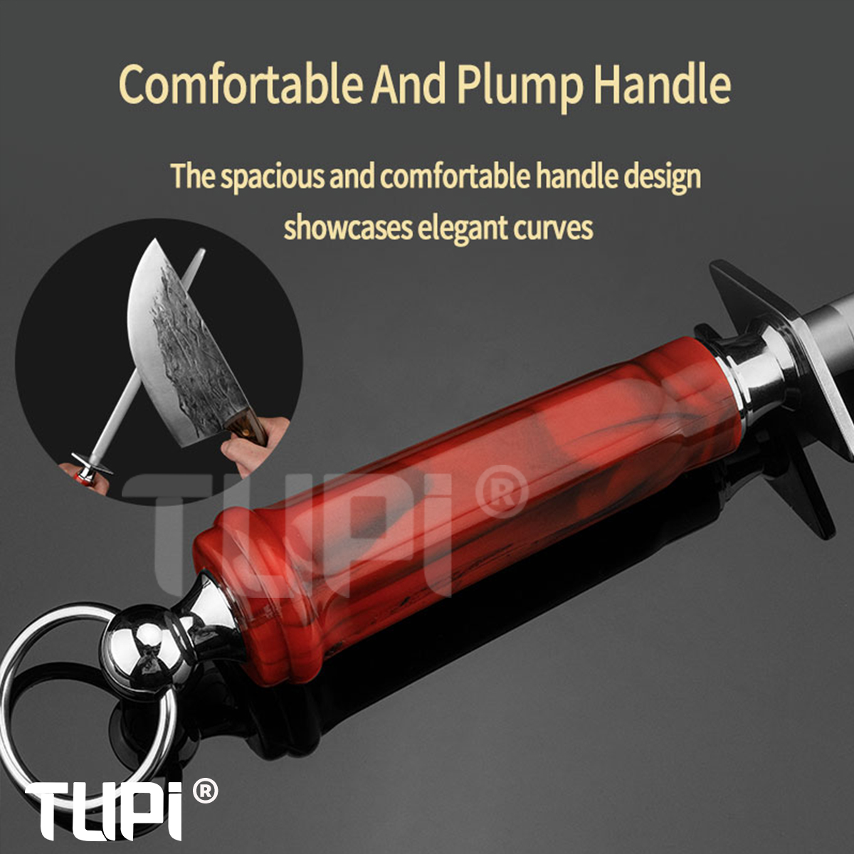 TUPI Honing Rod Professional C - High Tech Kitchen Accessories review and price