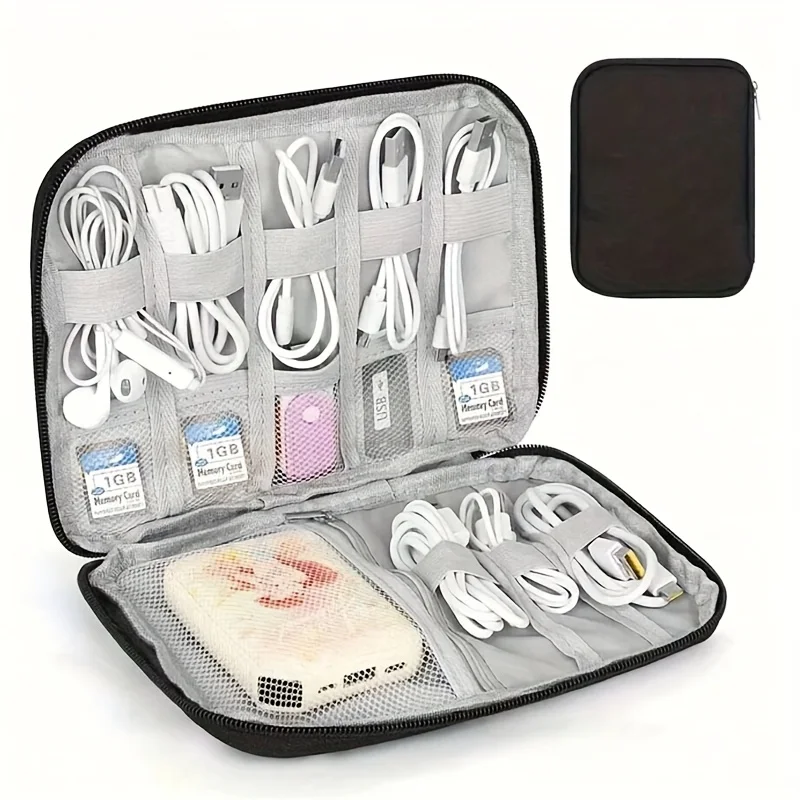 1 Pack Portable Electronic Acc - Tech Accessories Organizer Pouch review and price