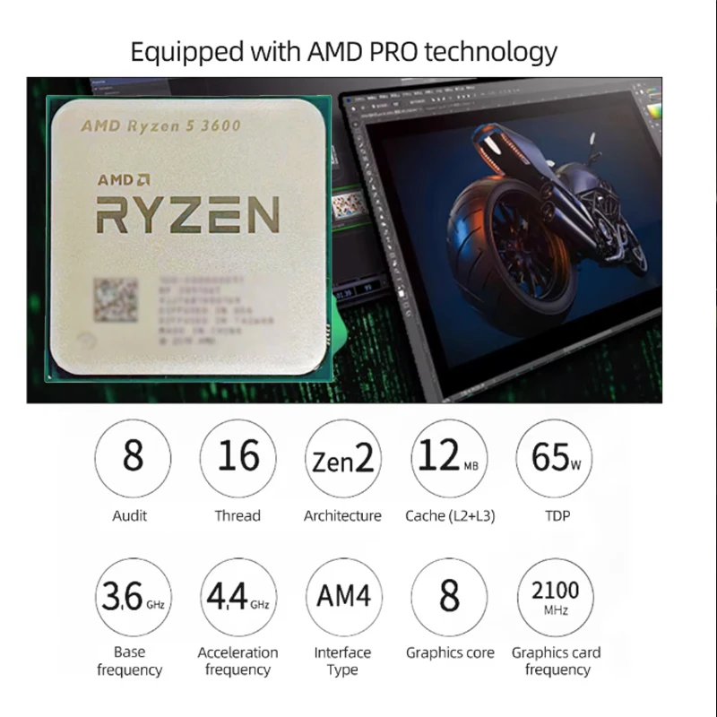 AMD Ryzen 5 3600 Gaming CPU, 6 - Amd Cpu Ryzen 5 review and price