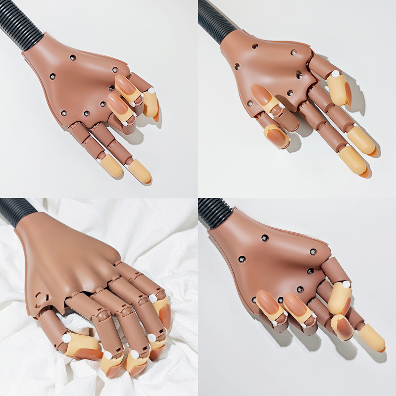 Nail Fake Practice Hand Movabl - Tech Accessories Store review and price