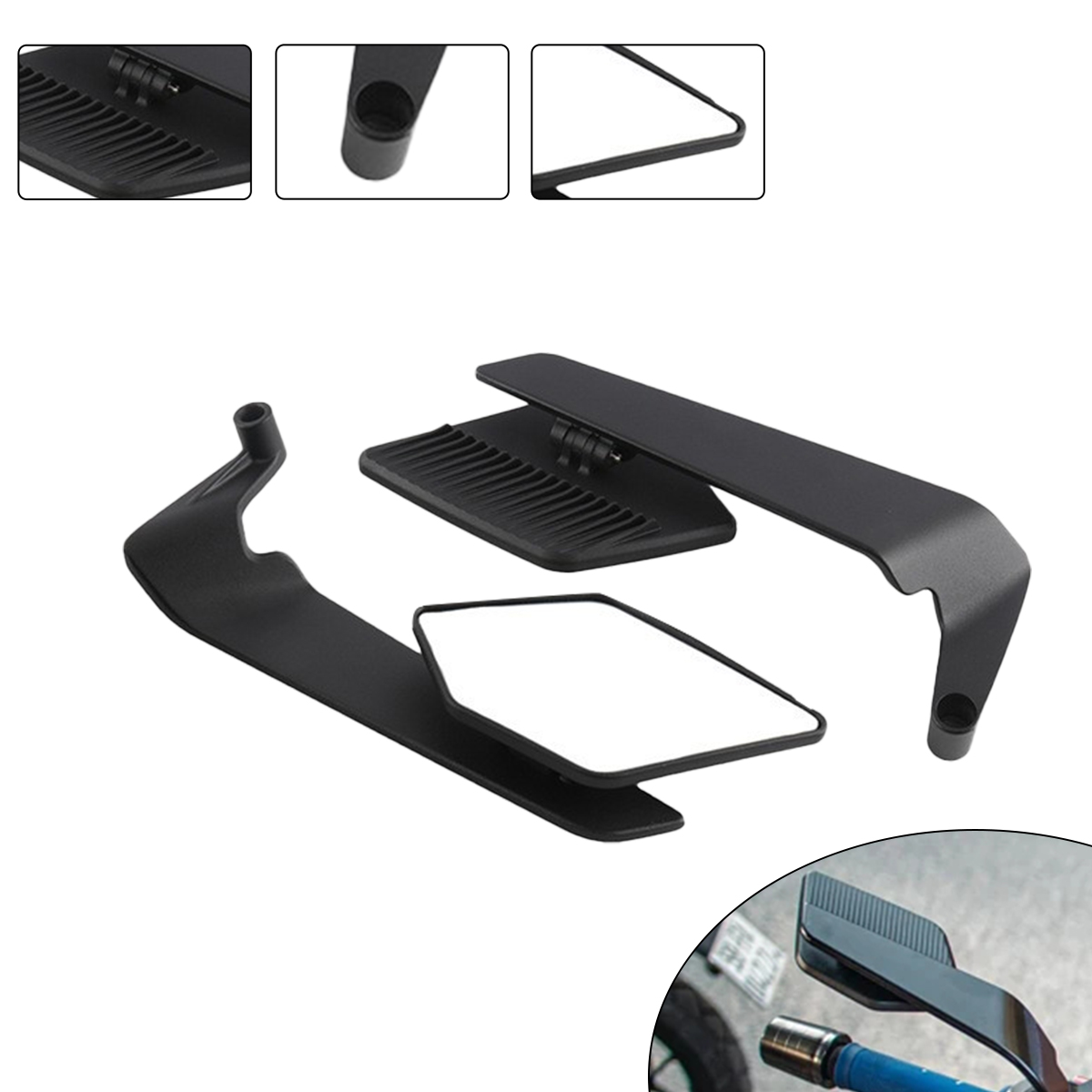 Motorcycle Mirrors Stealth max - Xmax Tech Max Accessories review and price