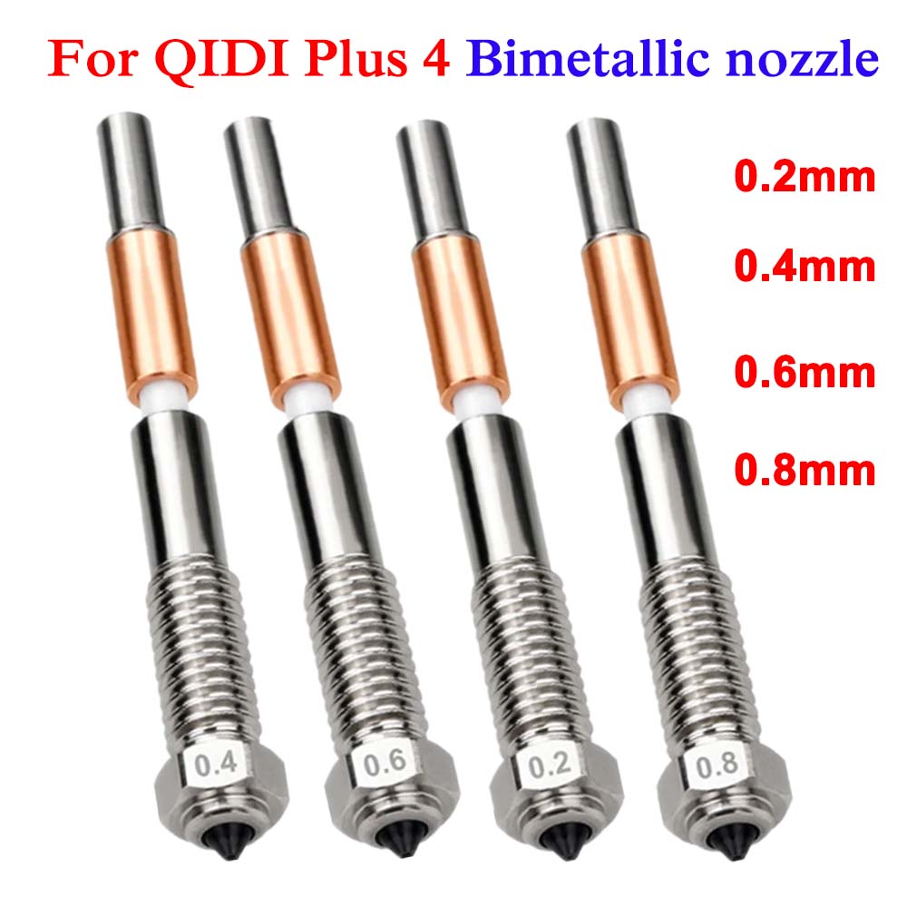 For QIDI Plus 4 Bimetal Nozzle - Tech Accessories Store review and price